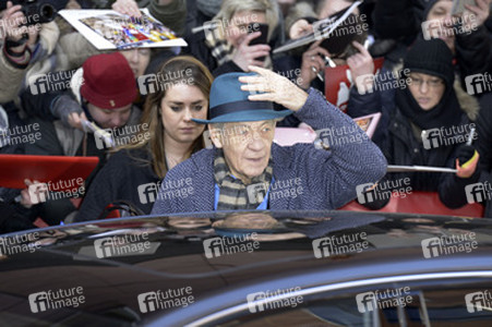 'Mr. Holmes' Pressekonferenz Abfahrt, Berlinale 2015