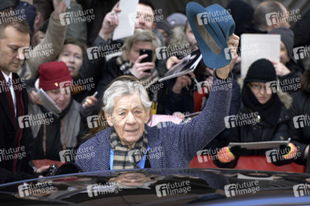 'Mr. Holmes' Pressekonferenz Abfahrt, Berlinale 2015
