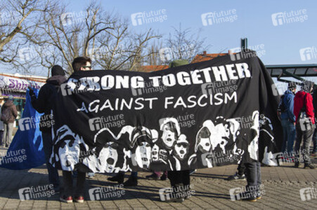 Gegen Demo zur Neonazi Demonstration, Frankfurt/Oder