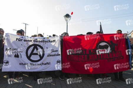 Gegen Demo zur Neonazi Demonstration, Frankfurt/Oder