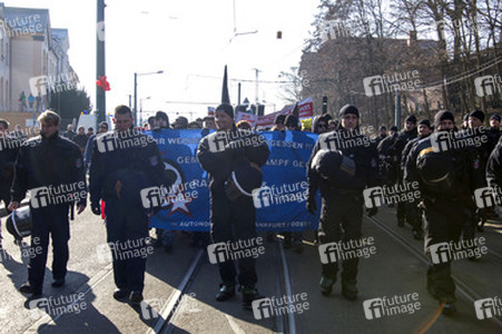 Gegen Demo zur Neonazi Demonstration, Frankfurt/Oder
