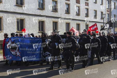 Gegen Demo zur Neonazi Demonstration, Frankfurt/Oder