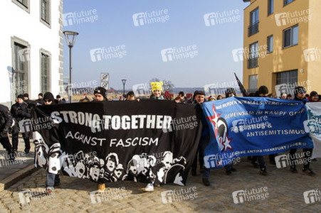 Gegen Demo zur Neonazi Demonstration, Frankfurt/Oder