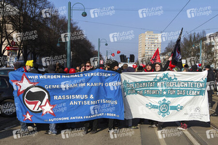 Gegen Demo zur Neonazi Demonstration, Frankfurt/Oder