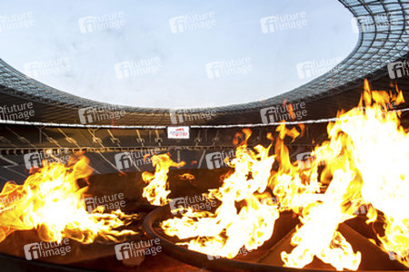 Entzündung des Olympischen Feuers, Berlin