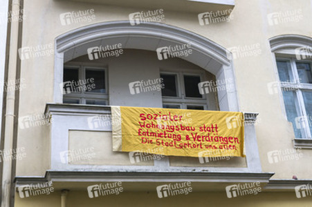 Demo gegen die Zwangsräumung der Beermannstraße sowie den Ausbau der A100, Berlin
