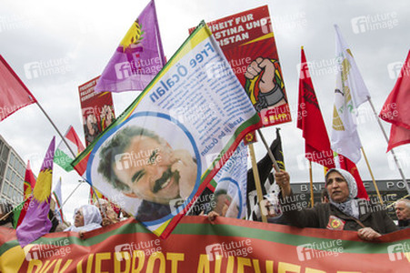 Demonstration gegen PKK Verbot, Berlin
