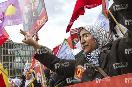 Demonstration gegen PKK Verbot, Berlin