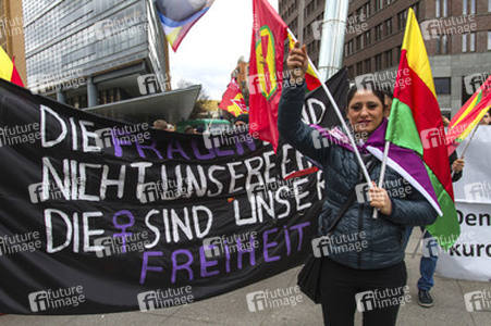 Demonstration gegen PKK Verbot, Berlin