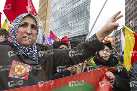 Demonstration gegen PKK Verbot, Berlin