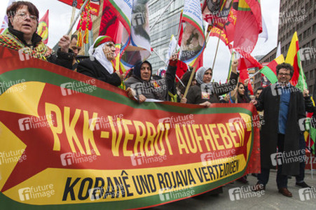 Demonstration gegen PKK Verbot, Berlin