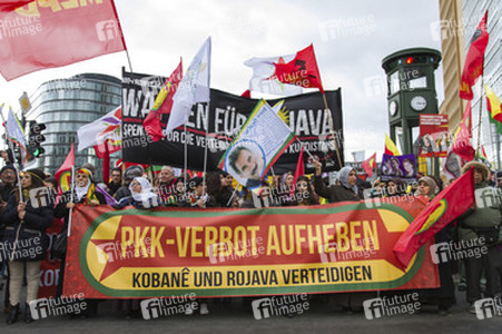 Demonstration gegen PKK Verbot, Berlin