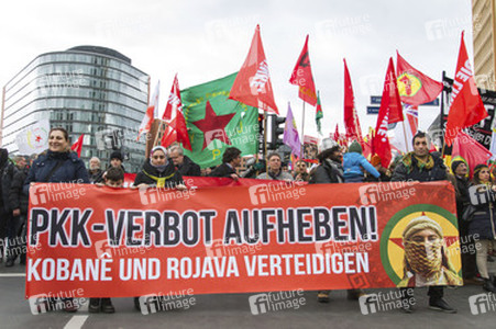 Demonstration gegen PKK Verbot, Berlin