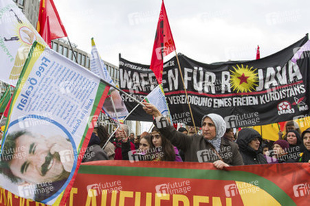 Demonstration gegen PKK Verbot, Berlin