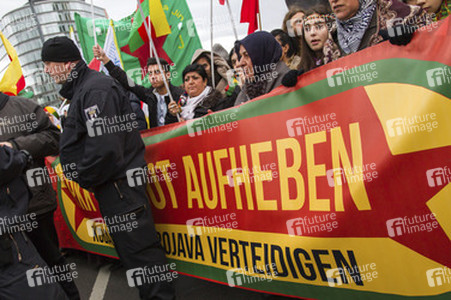 Demonstration gegen PKK Verbot, Berlin