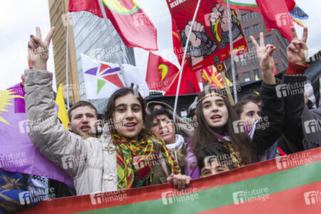 Demonstration gegen PKK Verbot, Berlin