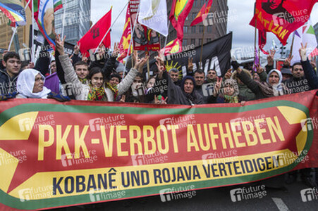 Demonstration gegen PKK Verbot, Berlin