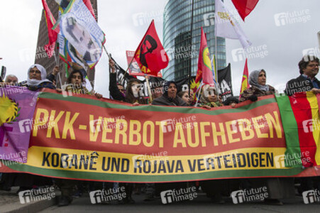 Demonstration gegen PKK Verbot, Berlin