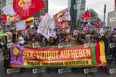 Demonstration gegen PKK Verbot, Berlin