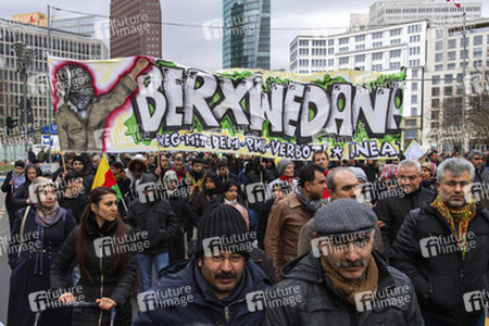 Demonstration gegen PKK Verbot, Berlin