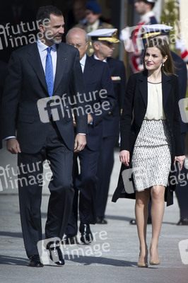 Präsident Juan Manuel Santos auf Staatsbesuch in Madrid
