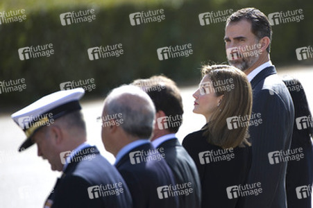 Präsident Juan Manuel Santos auf Staatsbesuch in Madrid