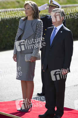 Präsident Juan Manuel Santos auf Staatsbesuch in Madrid