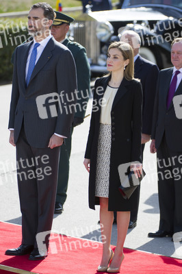Präsident Juan Manuel Santos auf Staatsbesuch in Madrid