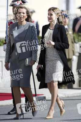 Präsident Juan Manuel Santos auf Staatsbesuch in Madrid