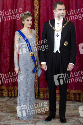 Gala Dinner  für Präsident Santos, Madrid
