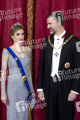 Gala Dinner  für Präsident Santos, Madrid