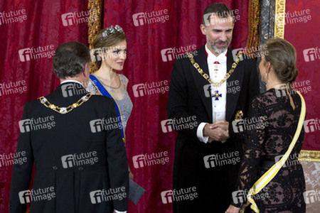 Gala Dinner  für Präsident Santos, Madrid