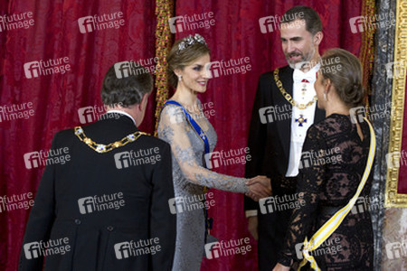 Gala Dinner  für Präsident Santos, Madrid