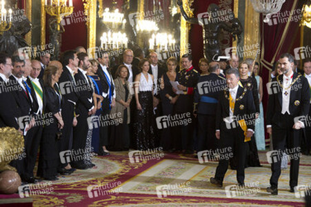 Gala Dinner  für Präsident Santos, Madrid