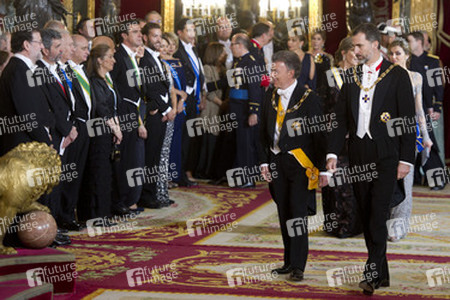 Gala Dinner  für Präsident Santos, Madrid
