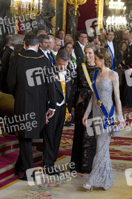 Gala Dinner  für Präsident Santos, Madrid