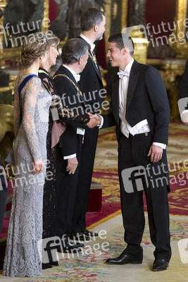 Gala Dinner  für Präsident Santos, Madrid
