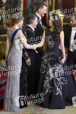 Gala Dinner  für Präsident Santos, Madrid