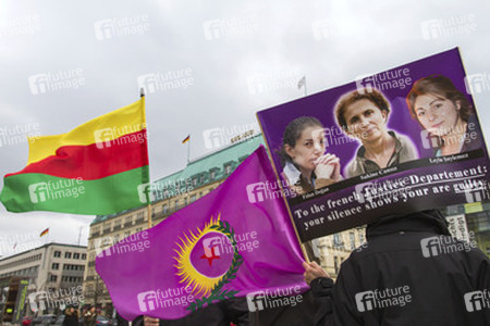 Kurden Demonstration, Berlin
