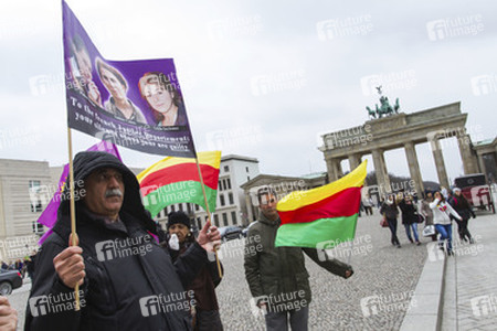 Kurden Demonstration, Berlin