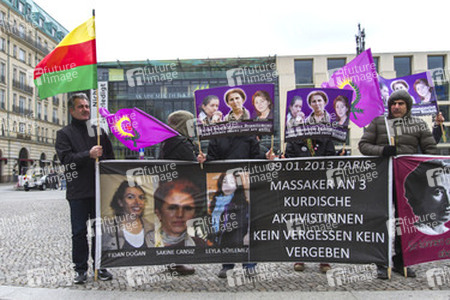 Kurden Demonstration, Berlin