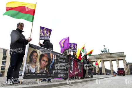 Kurden Demonstration, Berlin