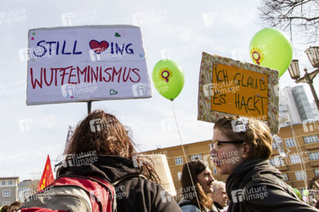 Weltfrauentag Demo, Berlin