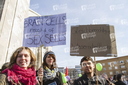 Weltfrauentag Demo, Berlin