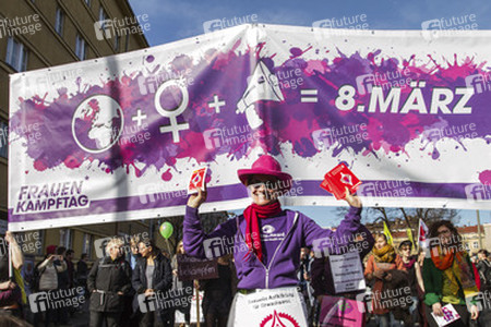 Weltfrauentag Demo, Berlin