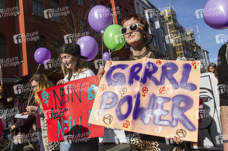 Weltfrauentag Demo, Berlin