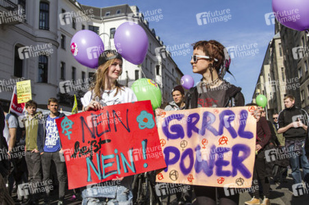 Weltfrauentag Demo, Berlin