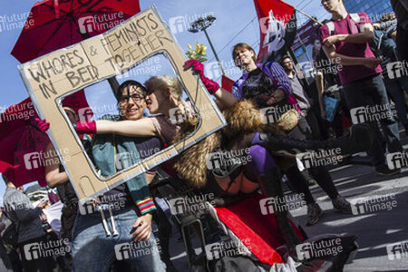 Weltfrauentag Demo, Berlin