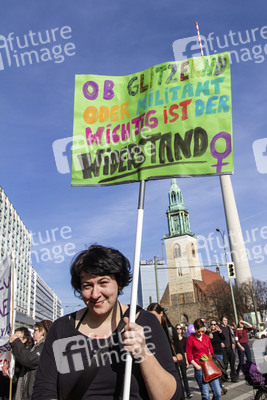 Weltfrauentag Demo, Berlin