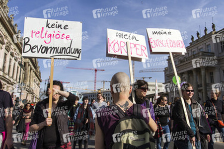 Weltfrauentag Demo, Berlin